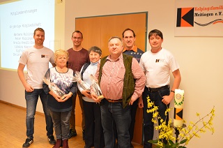 Foto der geehrten Mitglieder